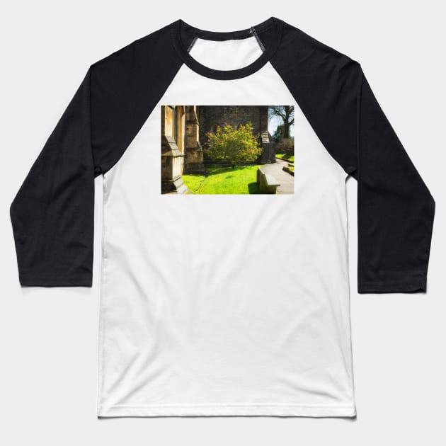 Springtime in Llandaff Baseball T-Shirt by RJDowns